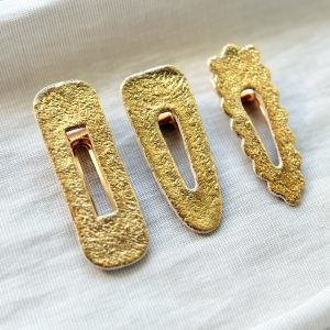 Barrettes - Full feuilles d'or