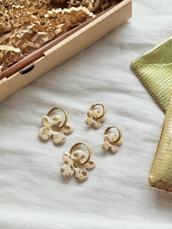 Box Matchy Matchy SOLÉNA - Beige feuilles d'or