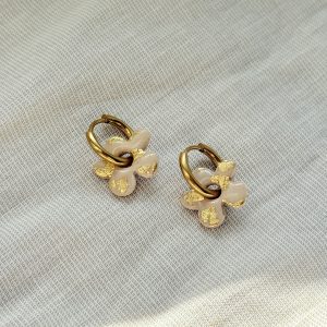 Mini SOLÉNA - Beige feuilles d'or