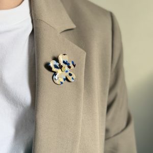 Broche - Terrazzo Bleu
