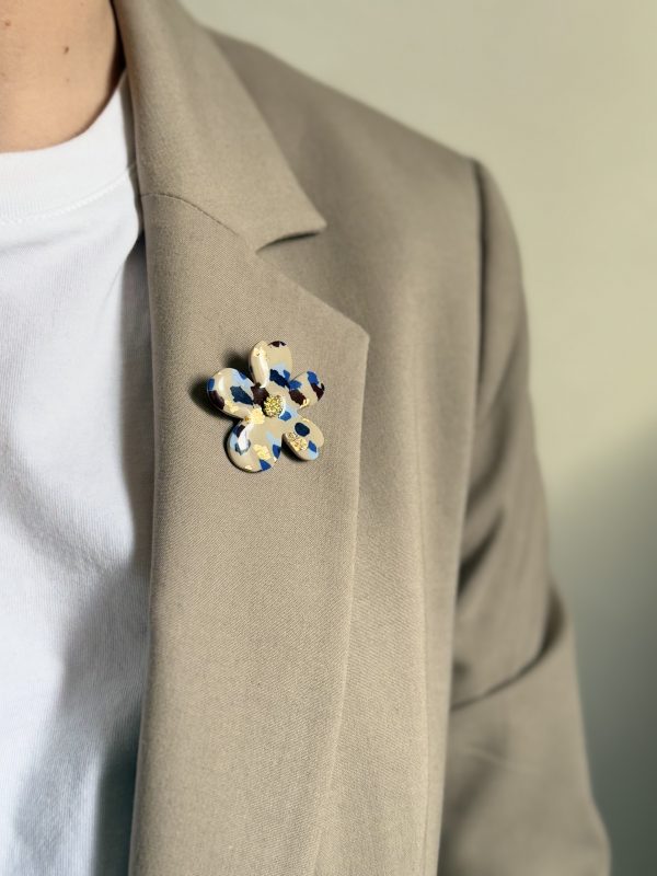 Broche - Terrazzo Bleu