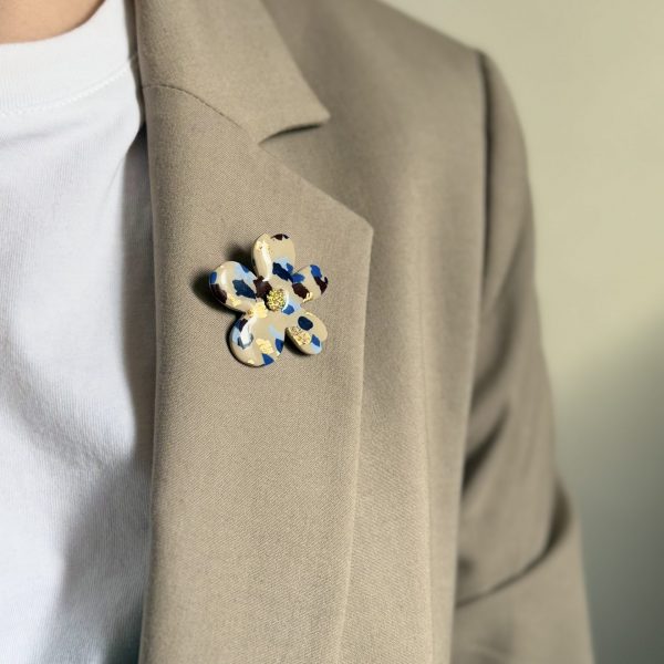 Broche - Terrazzo Bleu
