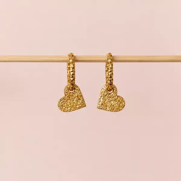 Créoles mini Valentine - doré