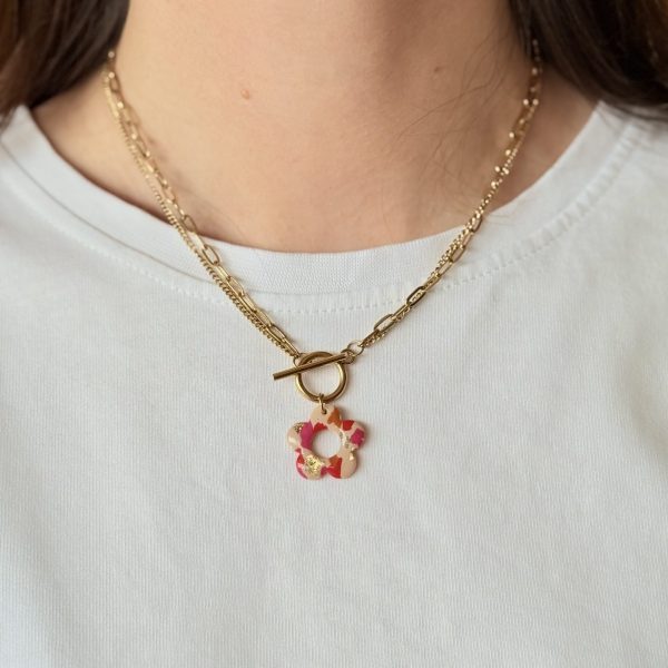 Collier YUNA - Terrazzo Bloom Pop