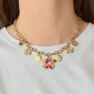 Collier breloques - BLOOM POP 4