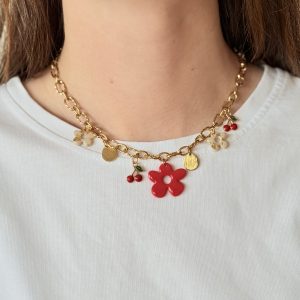 Collier breloques SOLENA - Cherry Boom