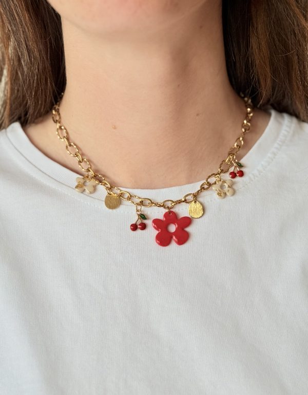 Collier breloques SOLENA - Cherry Boom
