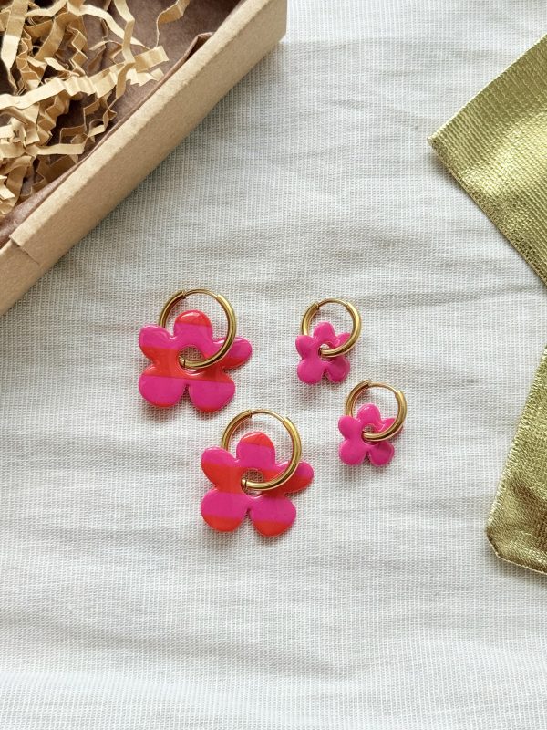 Box MATCHY MATCHY - Rayure Cherry boom / Framboise