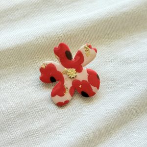 Broche - Coquelicot Cherry Boom
