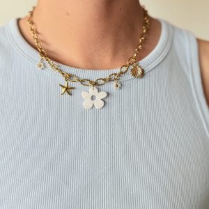 Collier breloques - ECLATS MARINS 7