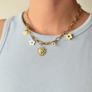 Collier breloques - ECLATS MARINS 5
