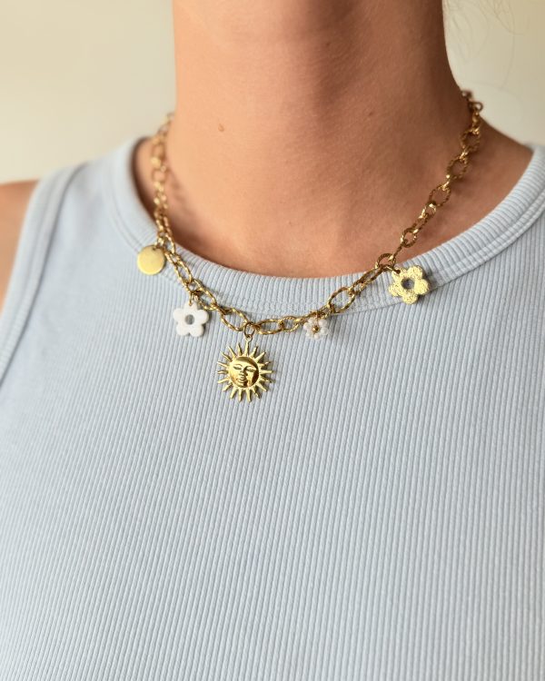Collier breloques - ECLATS MARINS 5