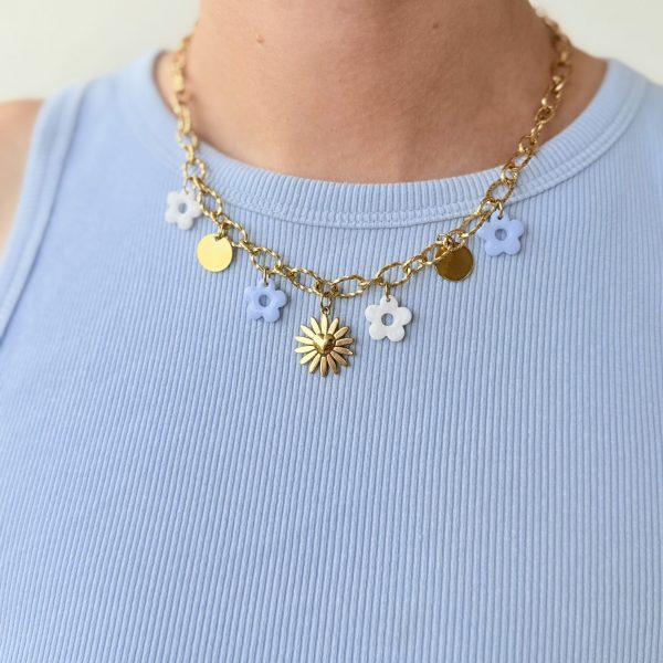 Collier breloques - ECLATS MARINS 1
