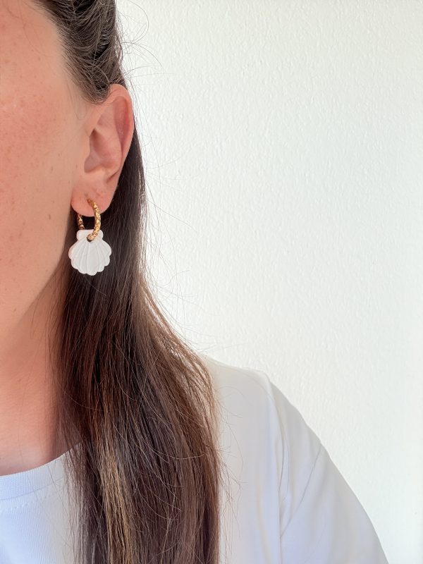 COQUILLAGES - Blanc nacré – Image 2