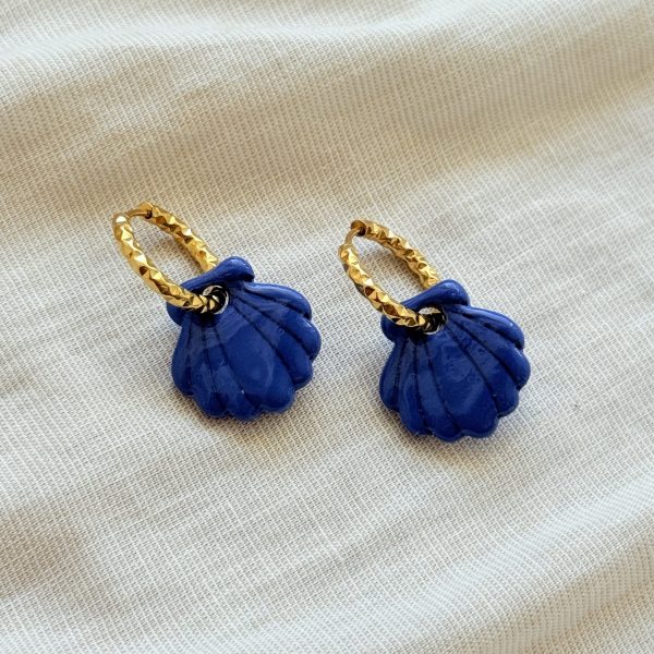 COQUILLAGES - Bleu marine