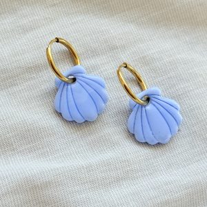 COQUILLAGES - Bleu ciel