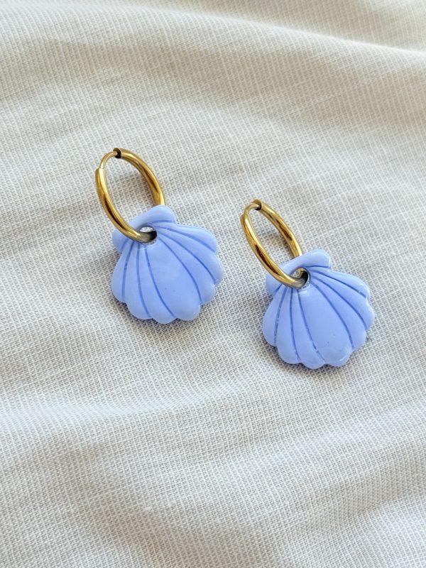 COQUILLAGES - Bleu ciel