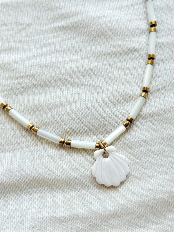 Collier - Perles de coquillage – Image 2