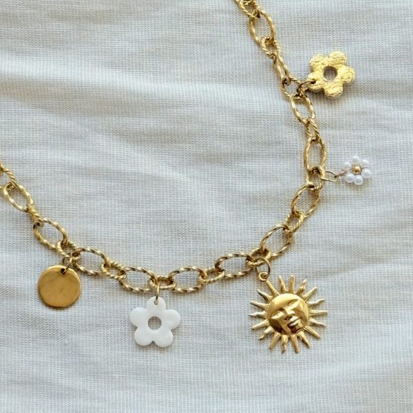 Collier breloques - ECLATS MARINS 5