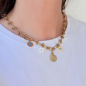 Collier breloques - ECLATS MARINS 2