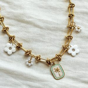 Collier breloques - ECLATS MARINS 4