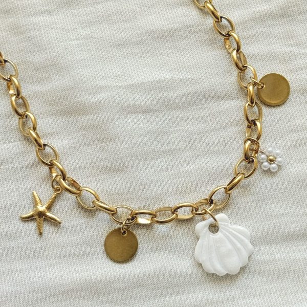 Collier breloques - ECLATS MARINS 6