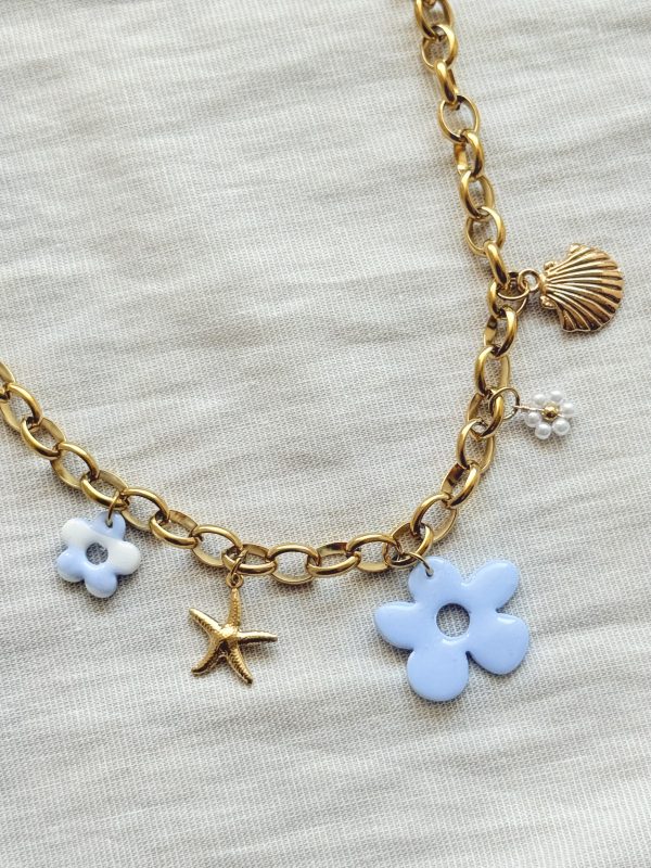 Collier breloques - ECLATS MARINS 3