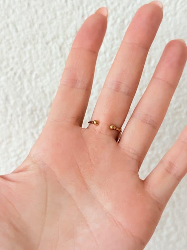 Bague HEOL - Blanc nacré – Image 2