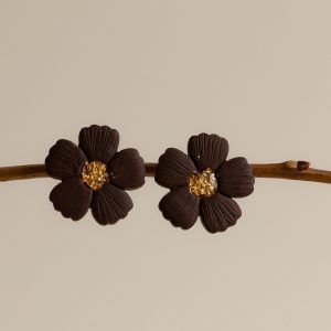 CÉLESTE - Grande puce - Chocolat