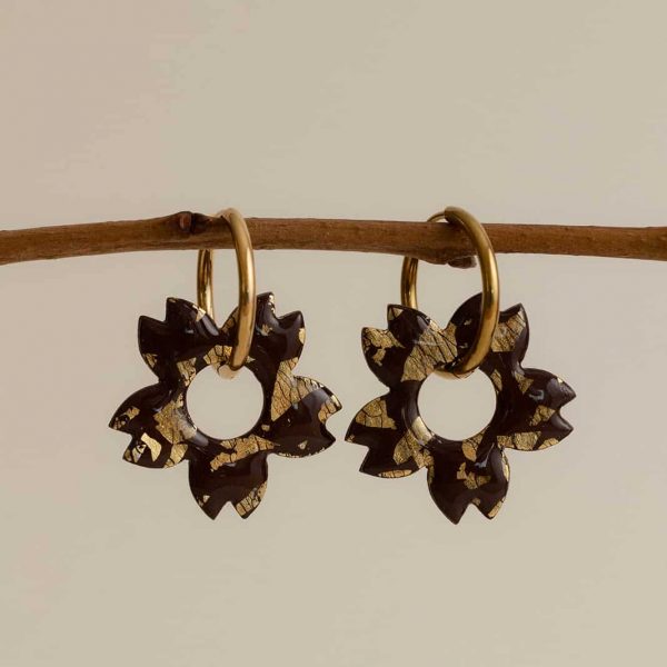 AZILIZ - Chocolat feuilles d'or