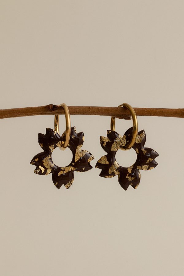 AZILIZ - Chocolat feuilles d'or