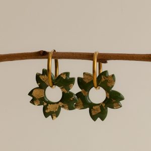 AZILIZ - Vert feuilles d'or