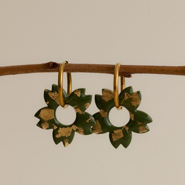 AZILIZ - Vert feuilles d'or