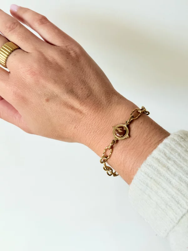 Bracelet SALOMÉ - Caramel – Image 2