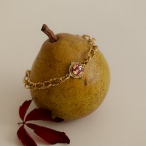 Bracelet SALOMÉ - Prune
