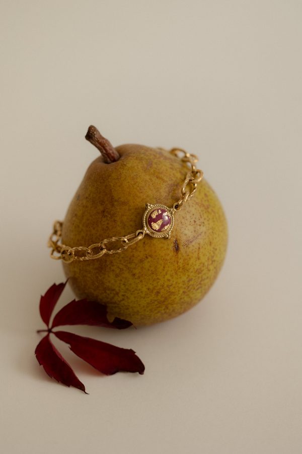 Bracelet SALOMÉ - Prune