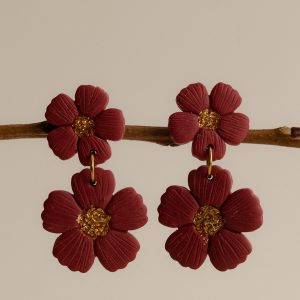 CÉLESTE - Pendante - Bordeaux