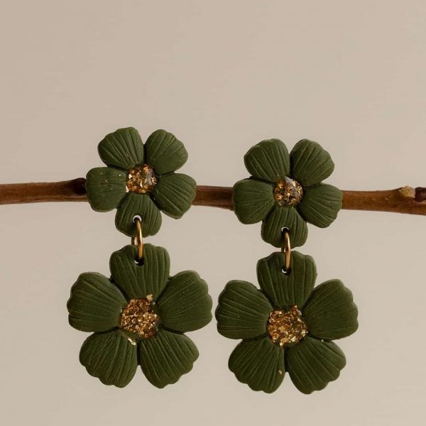 CÉLESTE - Pendante - Vert