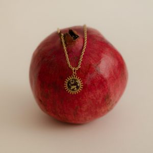 Collier SALOMÉ - Chocolat