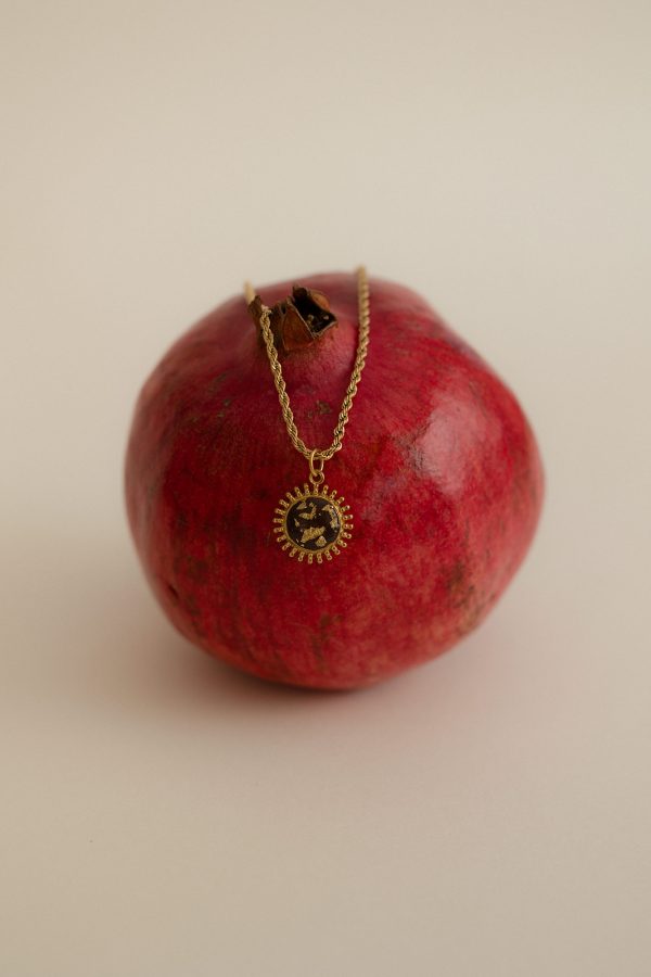 Collier SALOMÉ - Chocolat