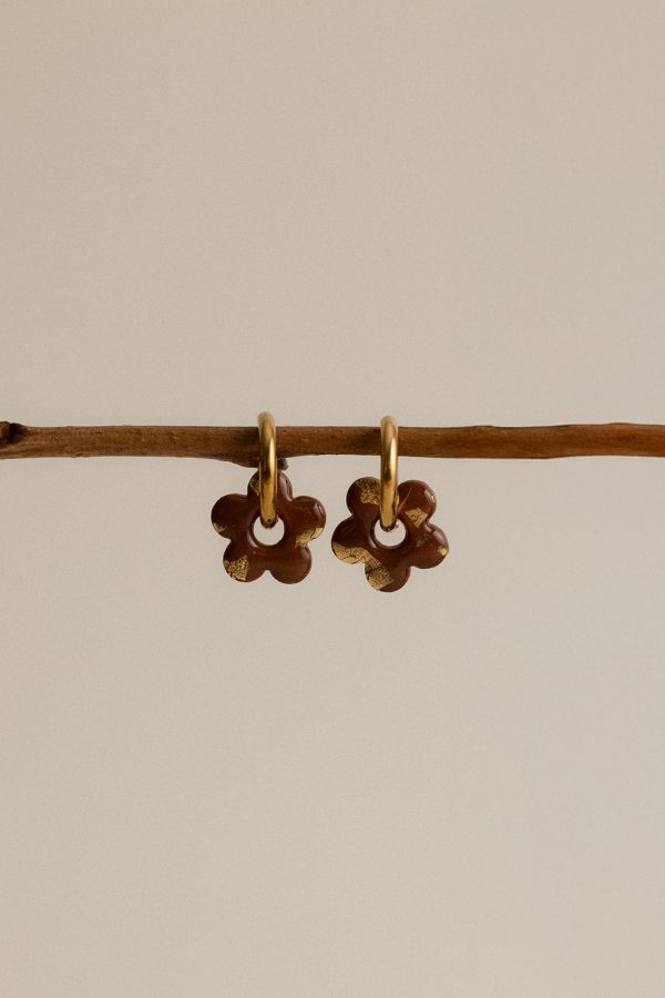 Mini ENORA - Caramel feuilles d'or