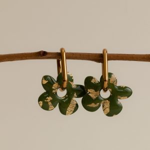 SOLENA - Vert feuilles d'or