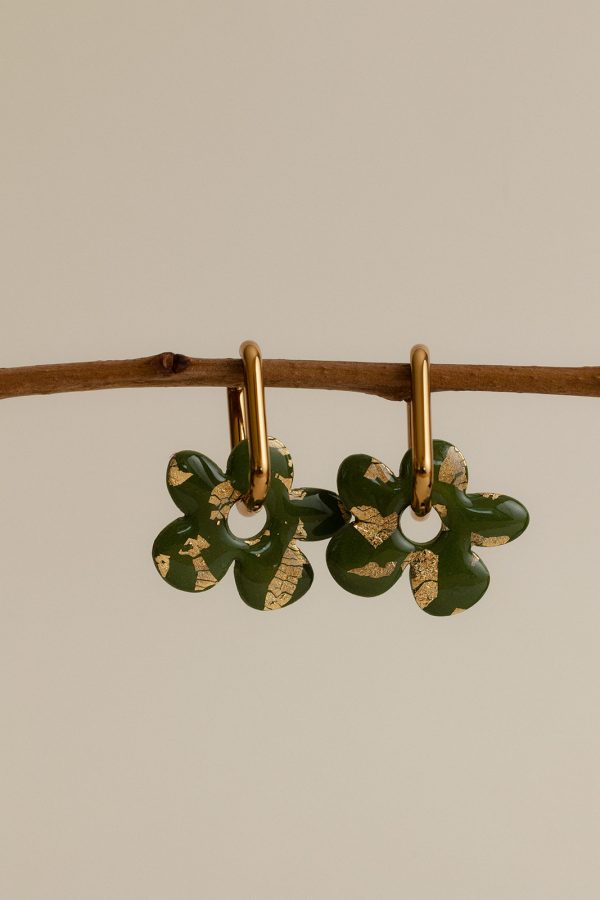 SOLENA - Vert feuilles d'or