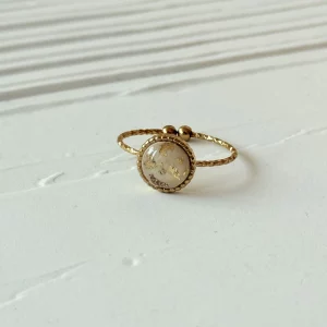 Bague Salomé - Beige