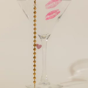 Bracelet mini VALENTINE - Rose paillette