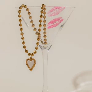 Collier VALENTINE - Blanc nacré