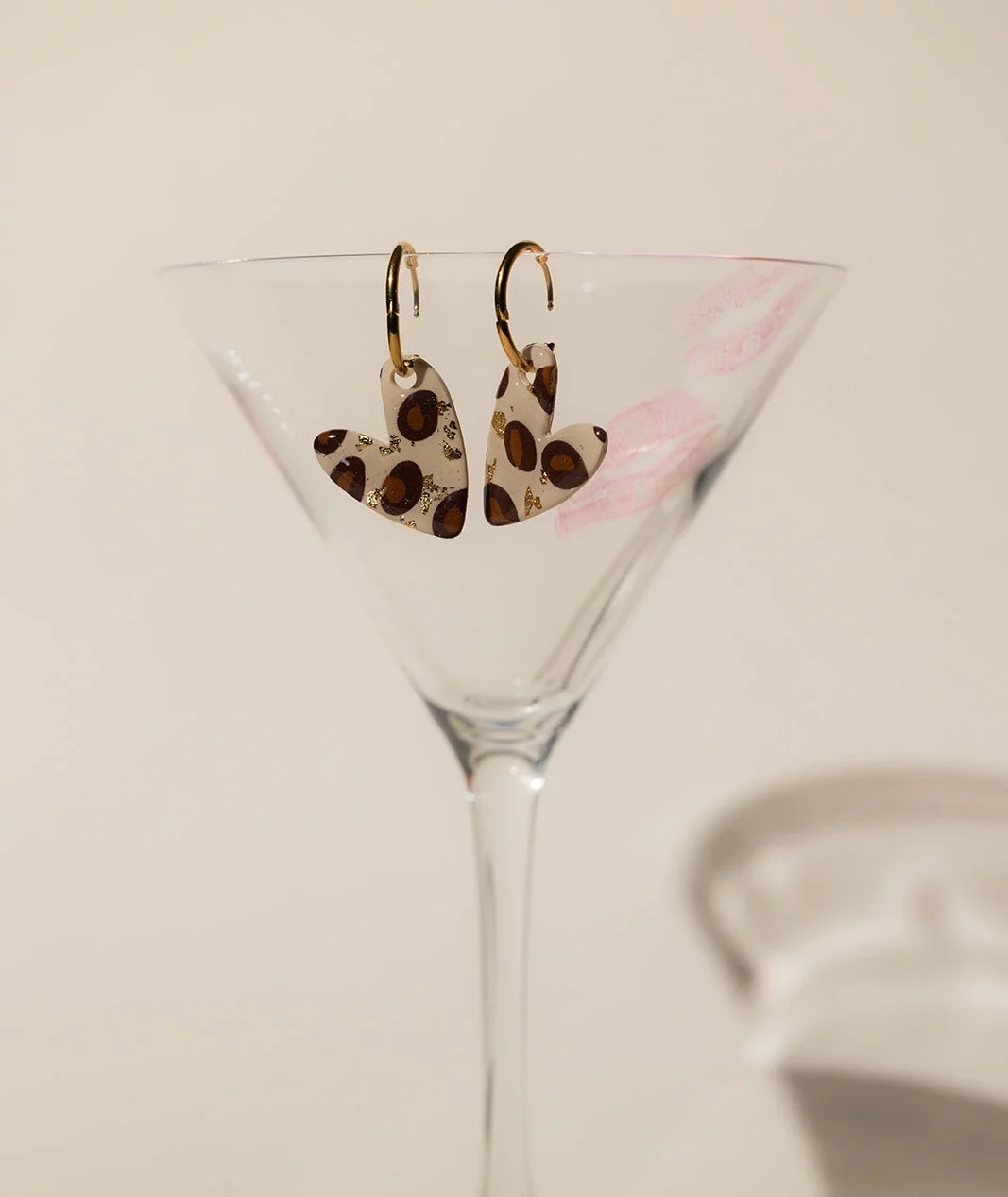 Créoles - VALENTINE - Léopard 1 Créoles - VALENTINE - Léopard