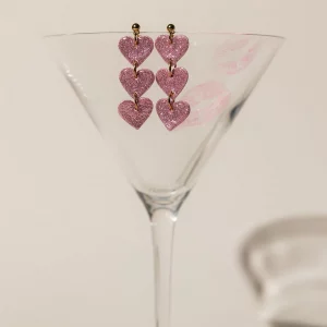 TRILOGIE D'AMOUR - Rose paillette