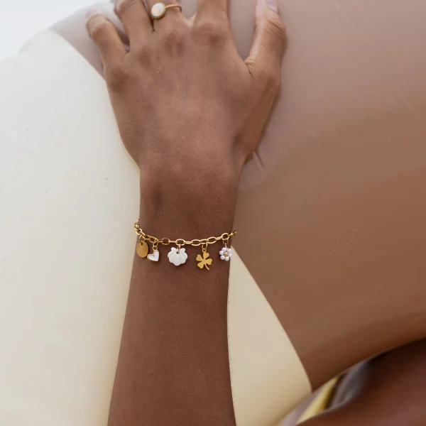 Bracelet breloques - coquillage