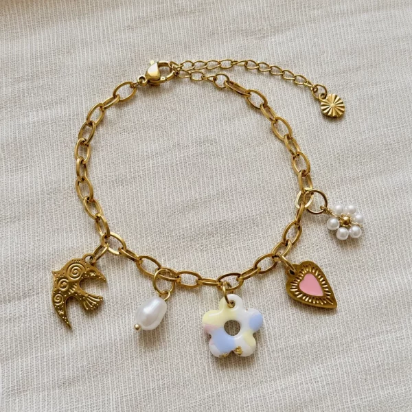 Bracelet breloques - bizoùh salé